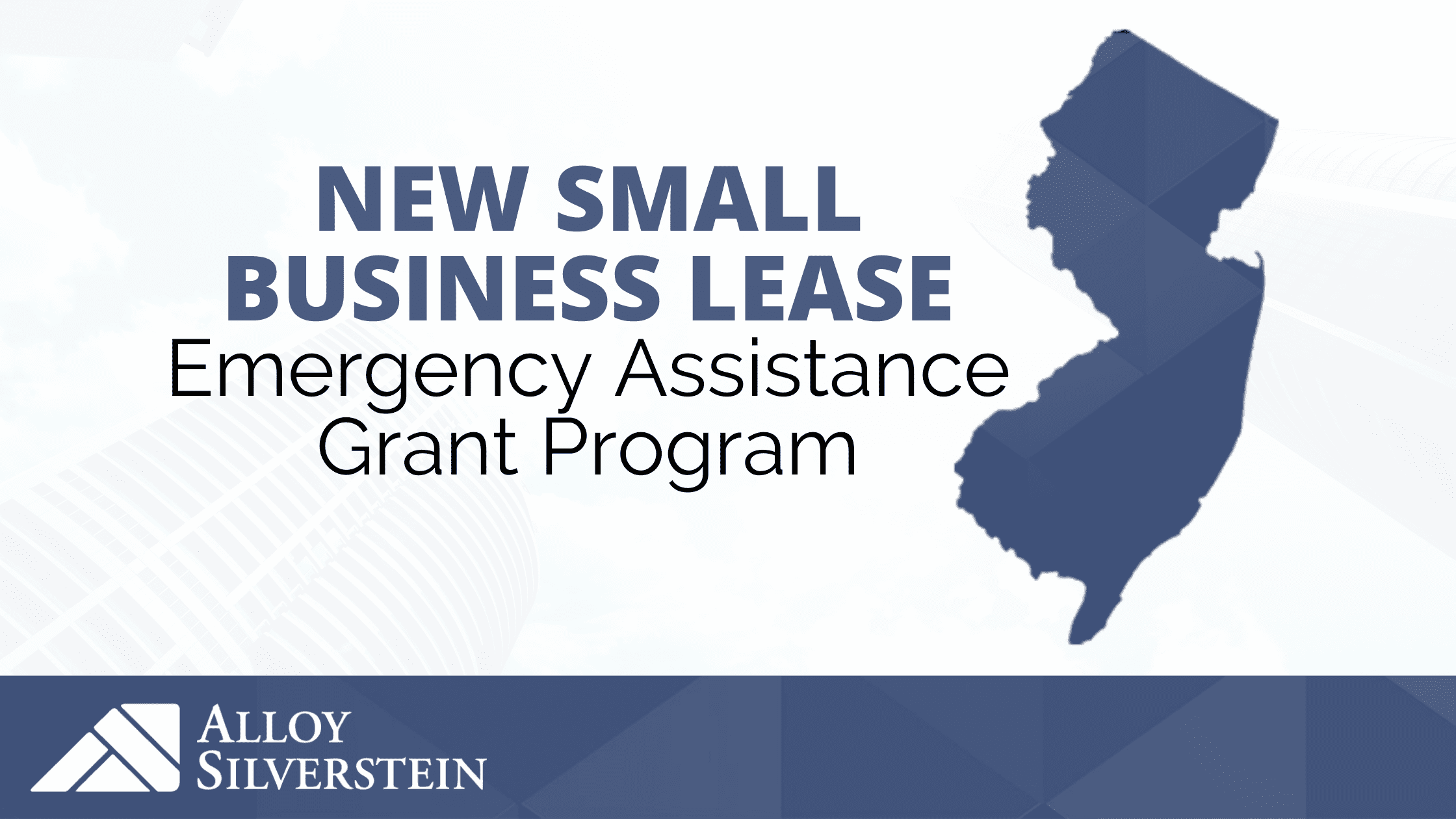 New Jersey Governor Announces New Small Business Lease Grant Program