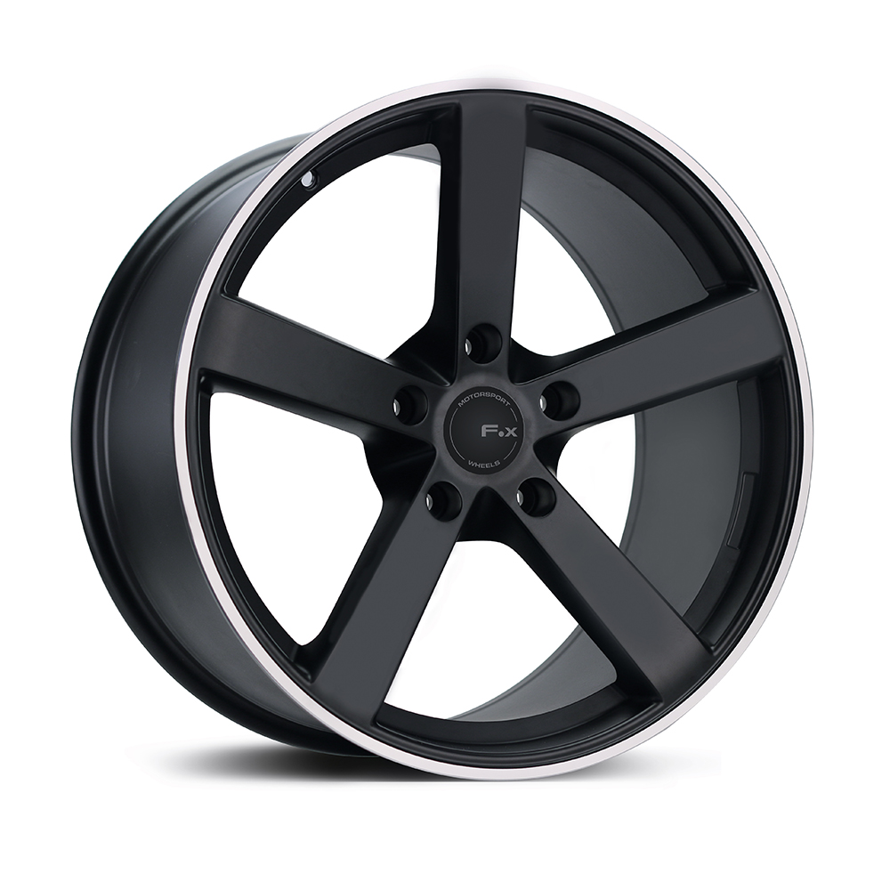 FX MS003 MATT BLACK Alloy Wheels Scotland