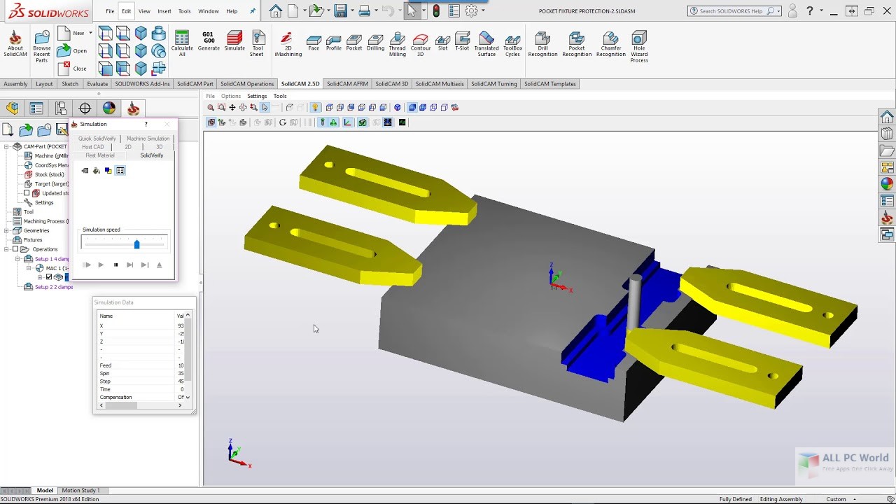 SolidCAM 2019 Free Download ALL PC World