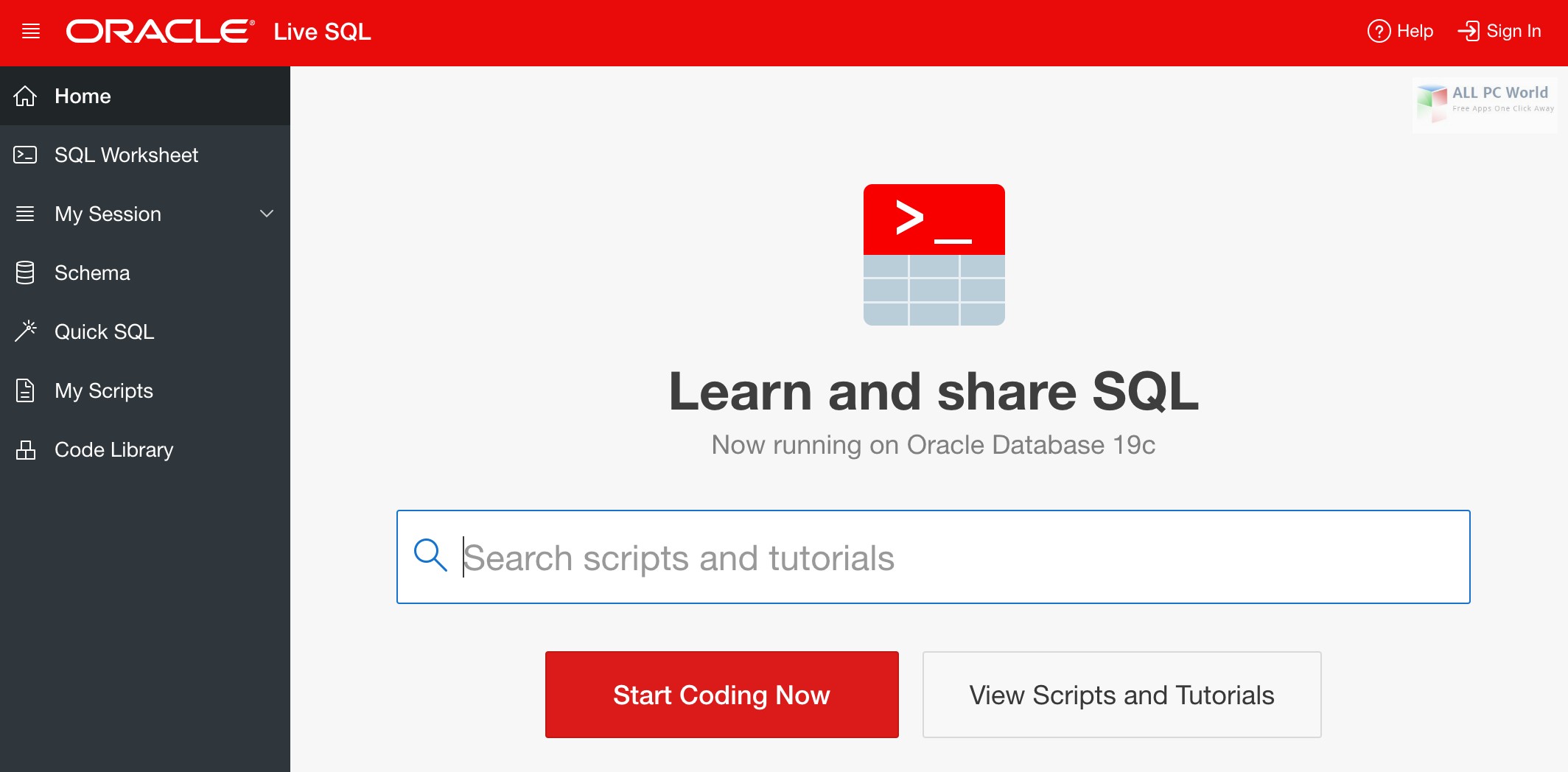 Oracle Database 19c Free Download ALL PC World