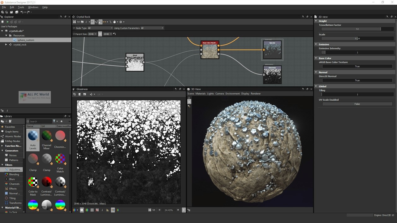 Allegorithmic Substance Designer 2019.3 Free Download