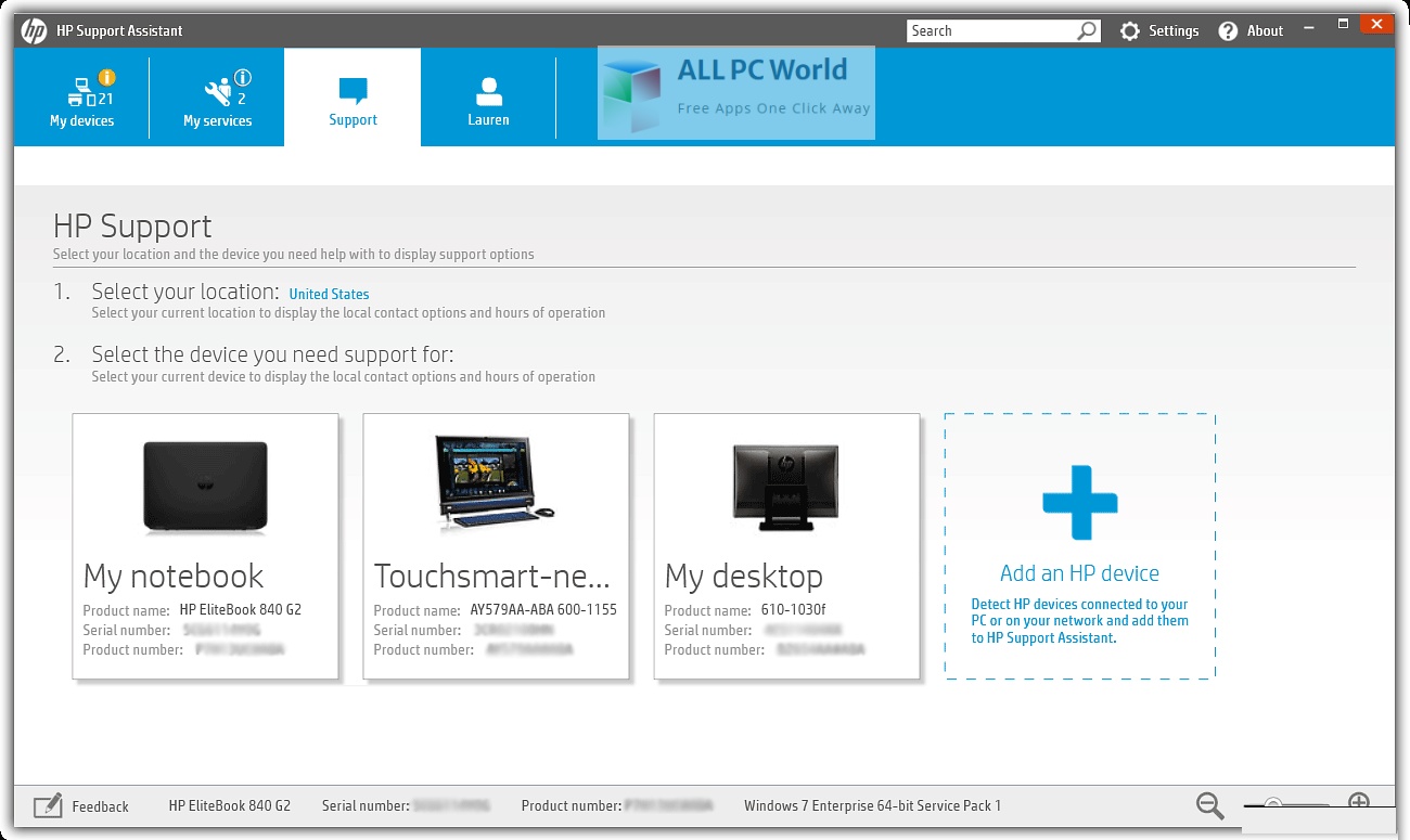 Hp customer support- software and driver downloads