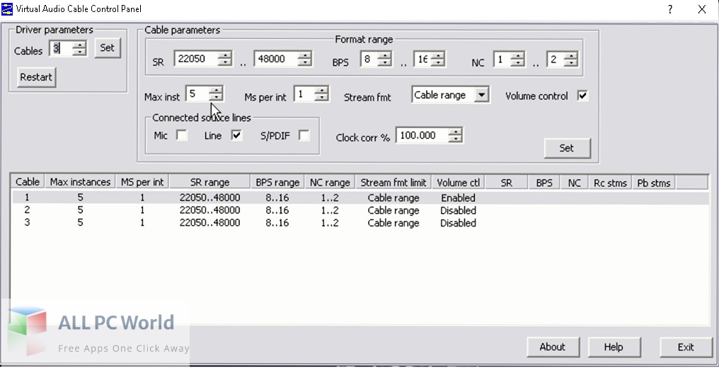 Virtual Audio Cable 4 Free Download ALLPCWorld