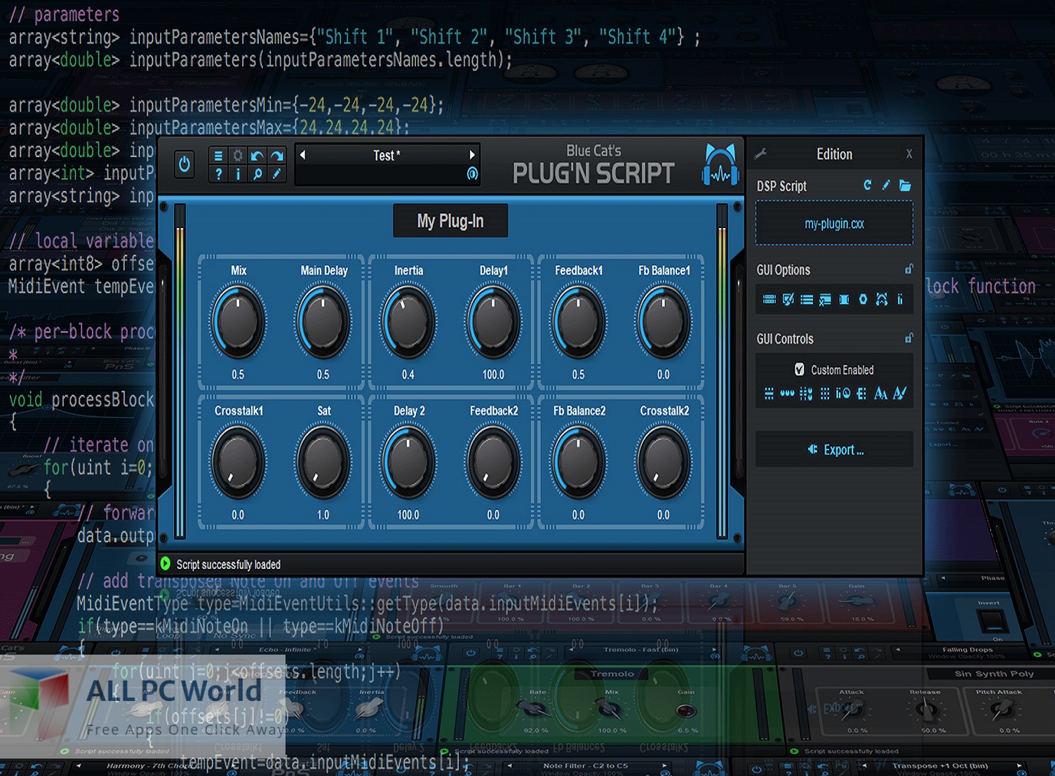 Blue Cat Audio PlugNScript 3 Free Download ALLPCWorld