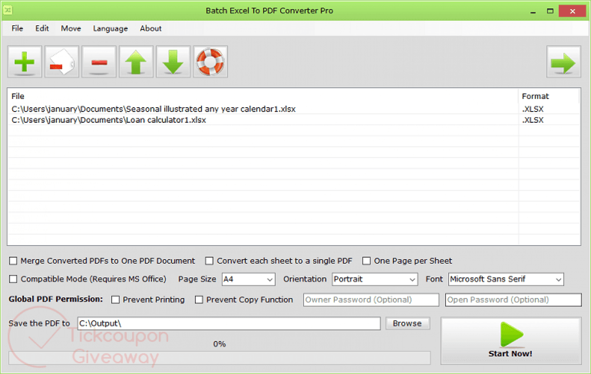 Batch Excel to PDF Converter Pro Free Download