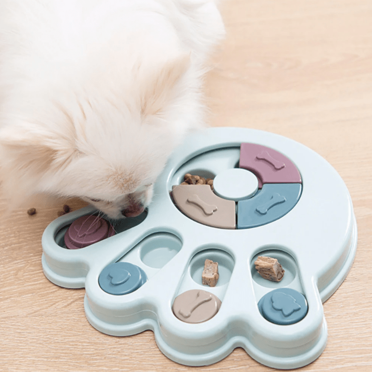 Interactive Dog Food Puzzle Toy Increase IQ and Have Fun! All Pet