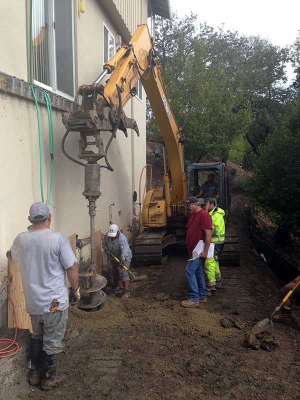 Pier Drilling Sonoma Marin Napa Counties