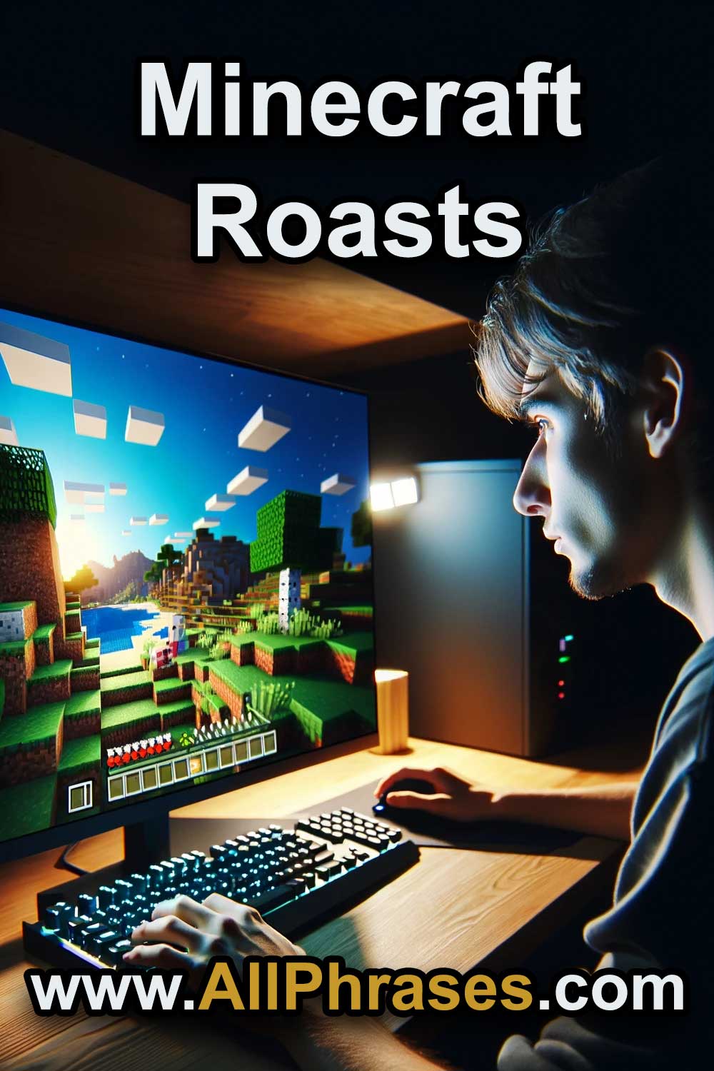 25 Funny Roasts to Say to Minecraft Players All Phrases