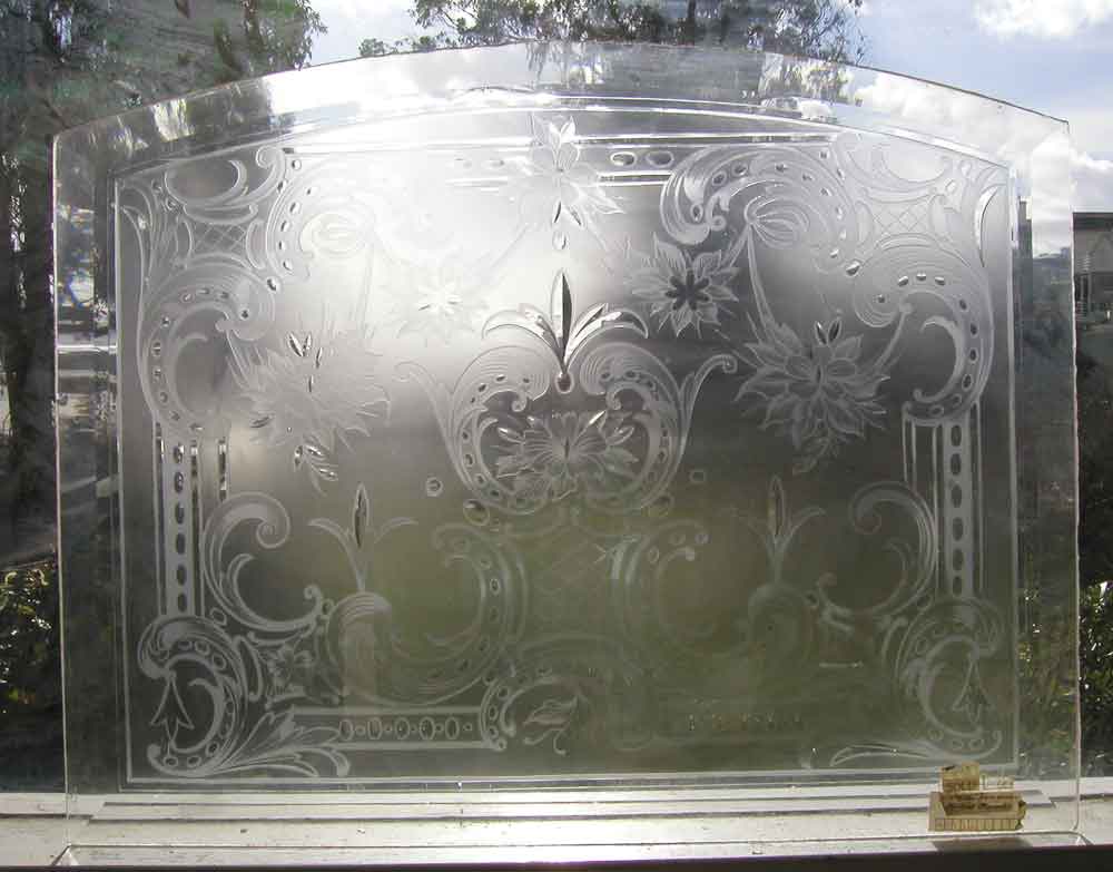 ALL English Brilliant Cut Glass Panels