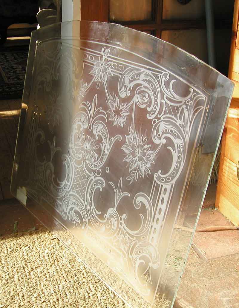 ALL English Brilliant Cut Glass Panels