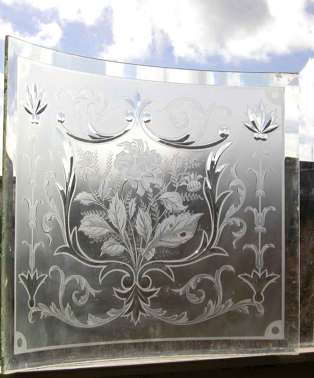 ALL English Brilliant Cut Glass Panels