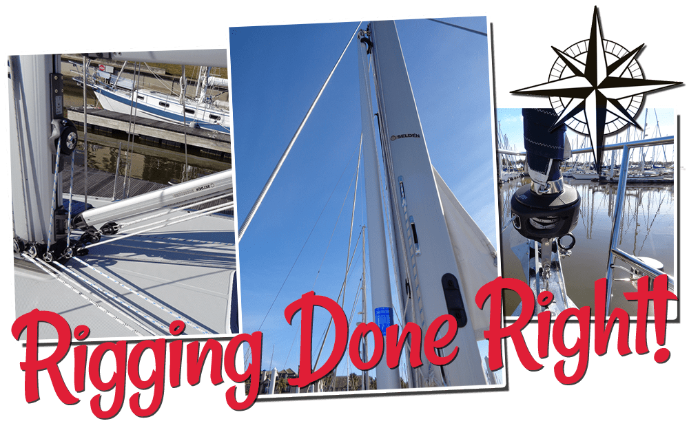 All Points Rigging Rigging services for your sailboat located in Kemah, Tx