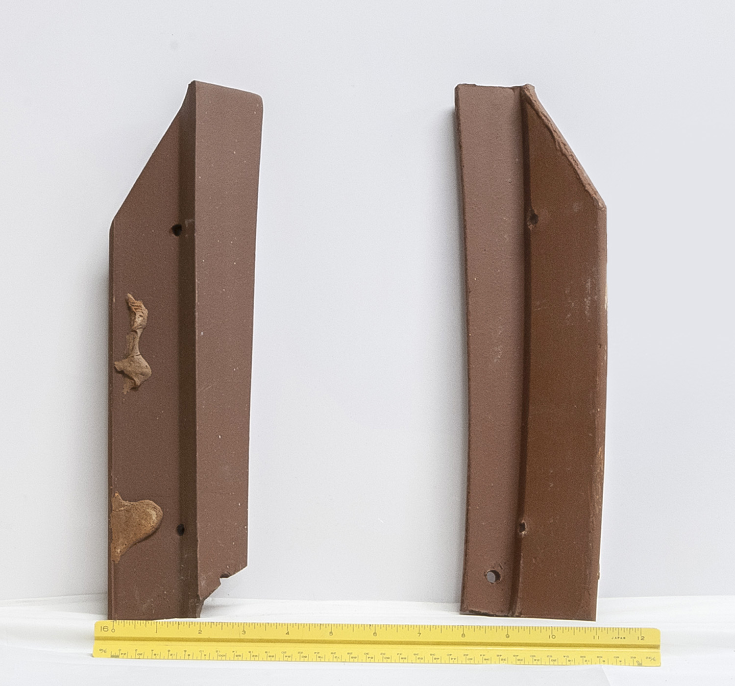 Ludowici 13" Spanish "S" Left Detached Gable Rake All Points Tile & Slate