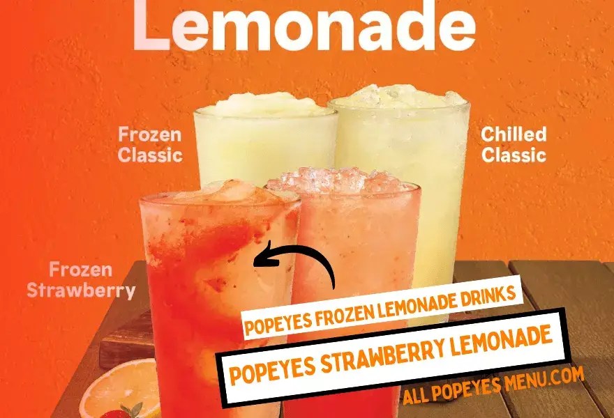 Popeyes Strawberry Lemonade Frozen is the Next Big Thing of Summer