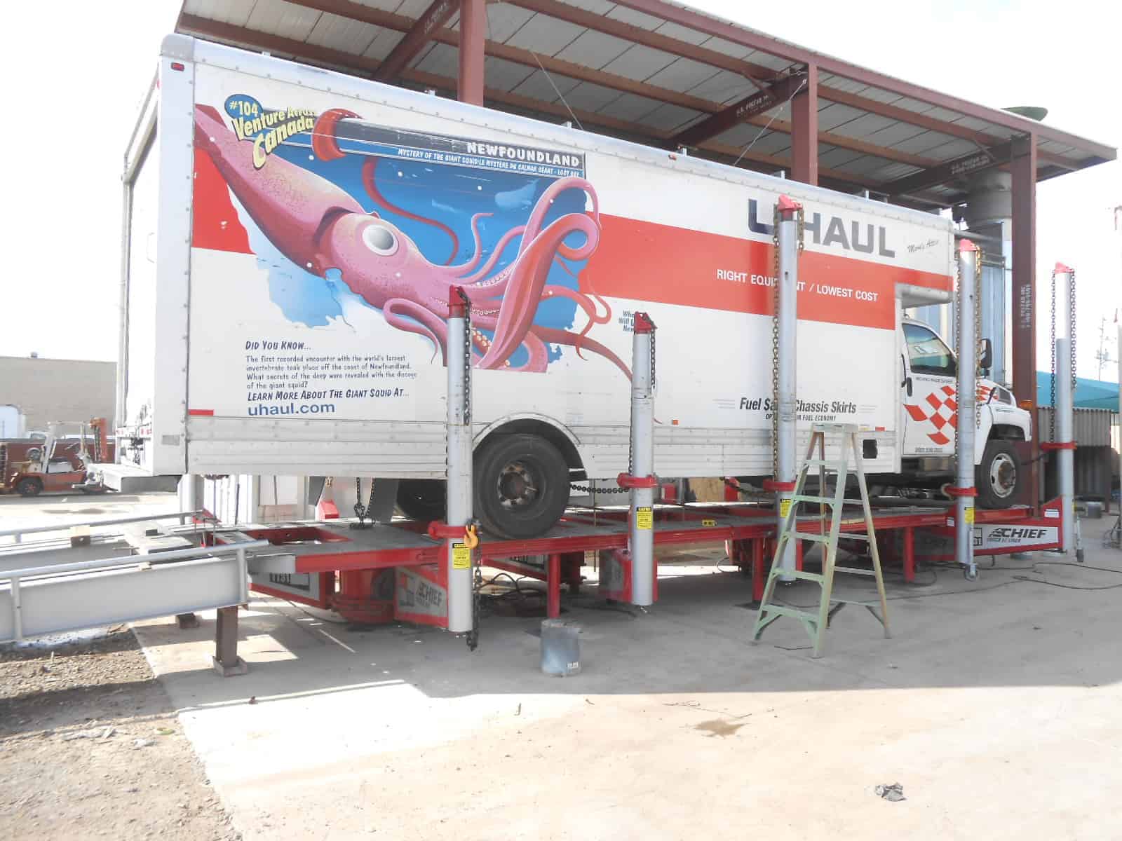 Truck Frame Straightening All Pro Fleet Painting