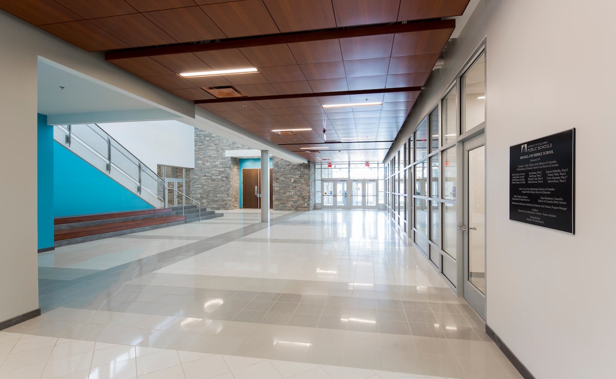 Brookland Middle School All Pro Glass LLC