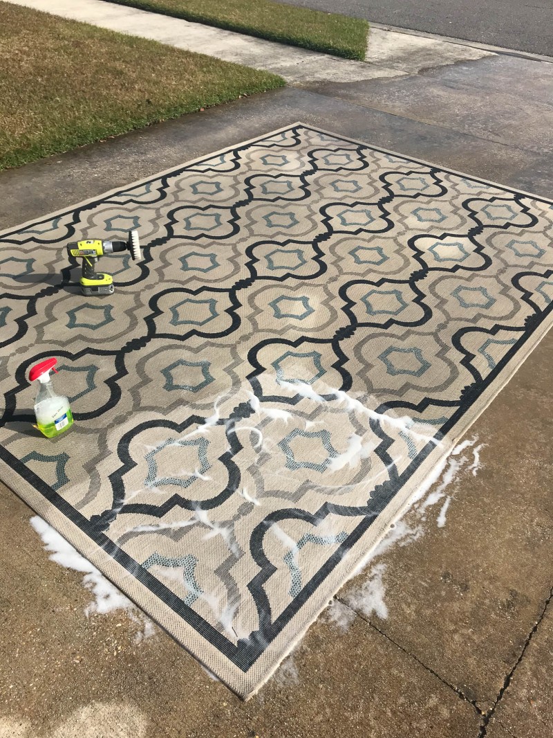 How to Clean Indoor/Outdoor Rug All Projects Great & Small