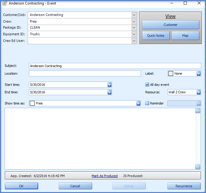 Details Allpro SchedulePro