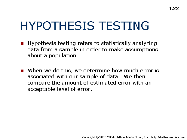 22 Hypothesis Testing AllPsych