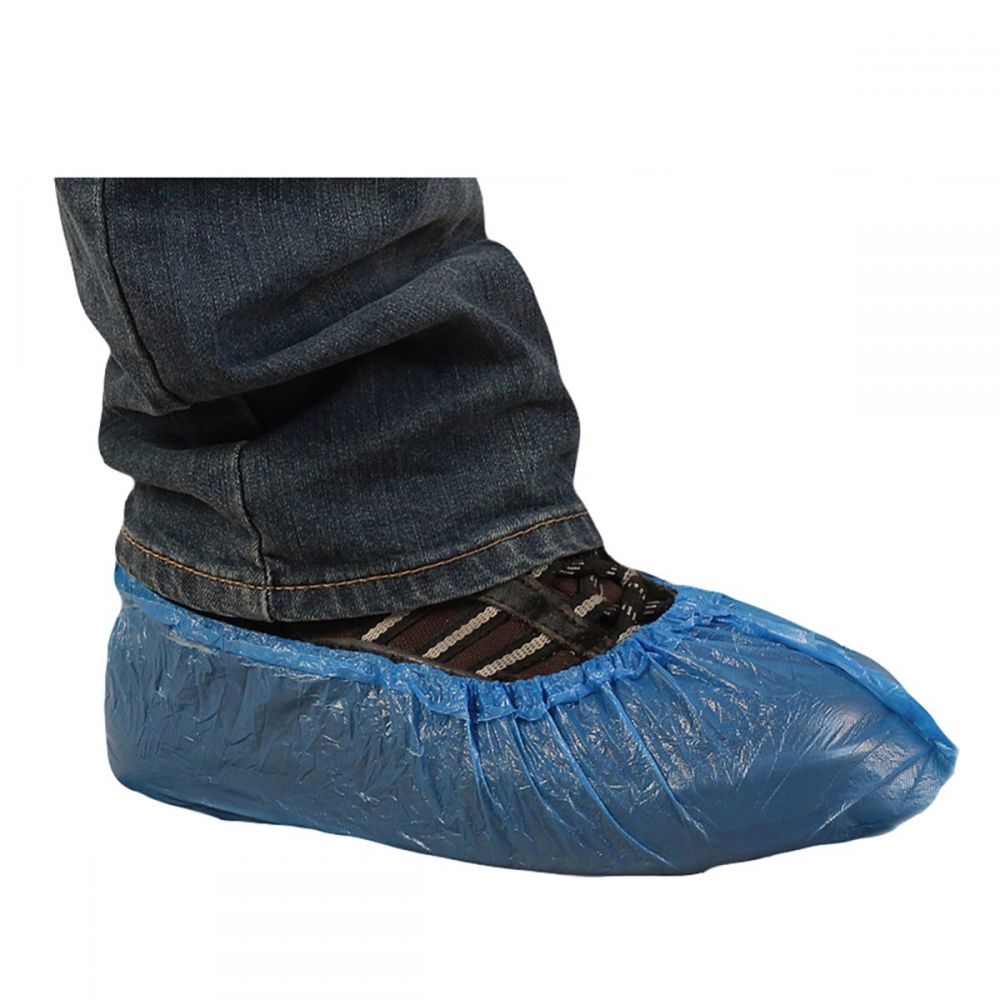 ASW CPE Shoe Cover Blue All Purpose Workwear and Safety