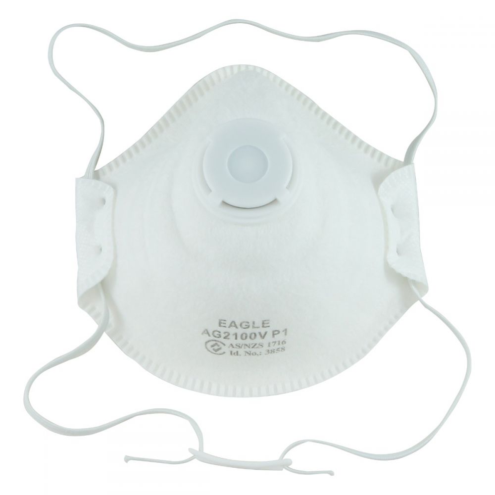 ASW P1 Dust Mask (Moulded) with Valve All Purpose Workwear and Safety