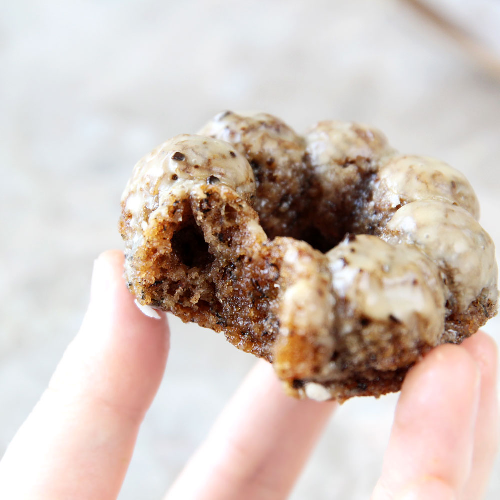 CoffeeGlazed Banana Bread Mochi Donuts Recipe (Baked from Scratch
