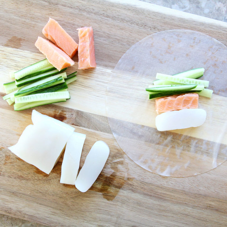 How to Make Konjac Spring Rolls (Low Calorie, Low Carb) All Purpose