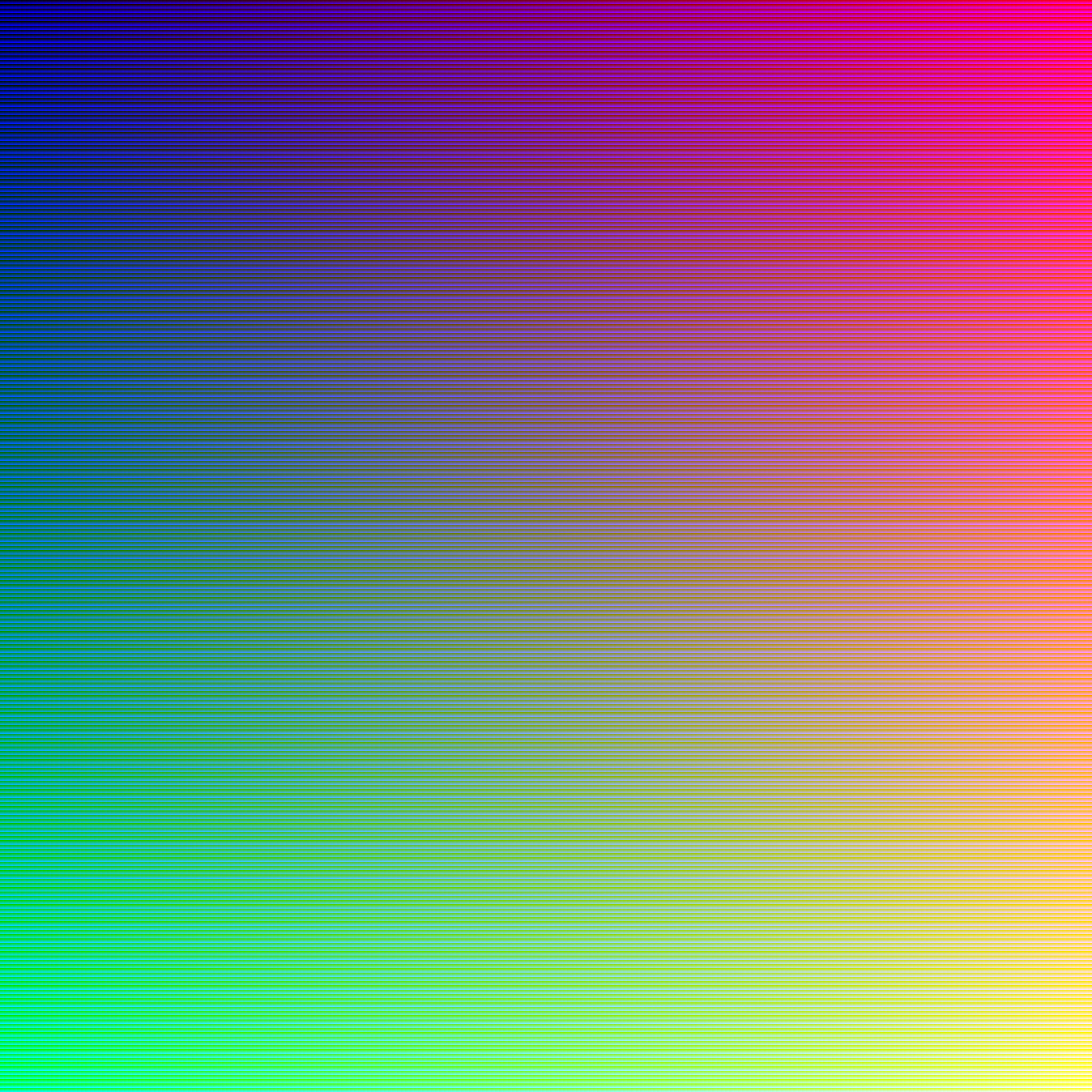 All Colors on allRGB