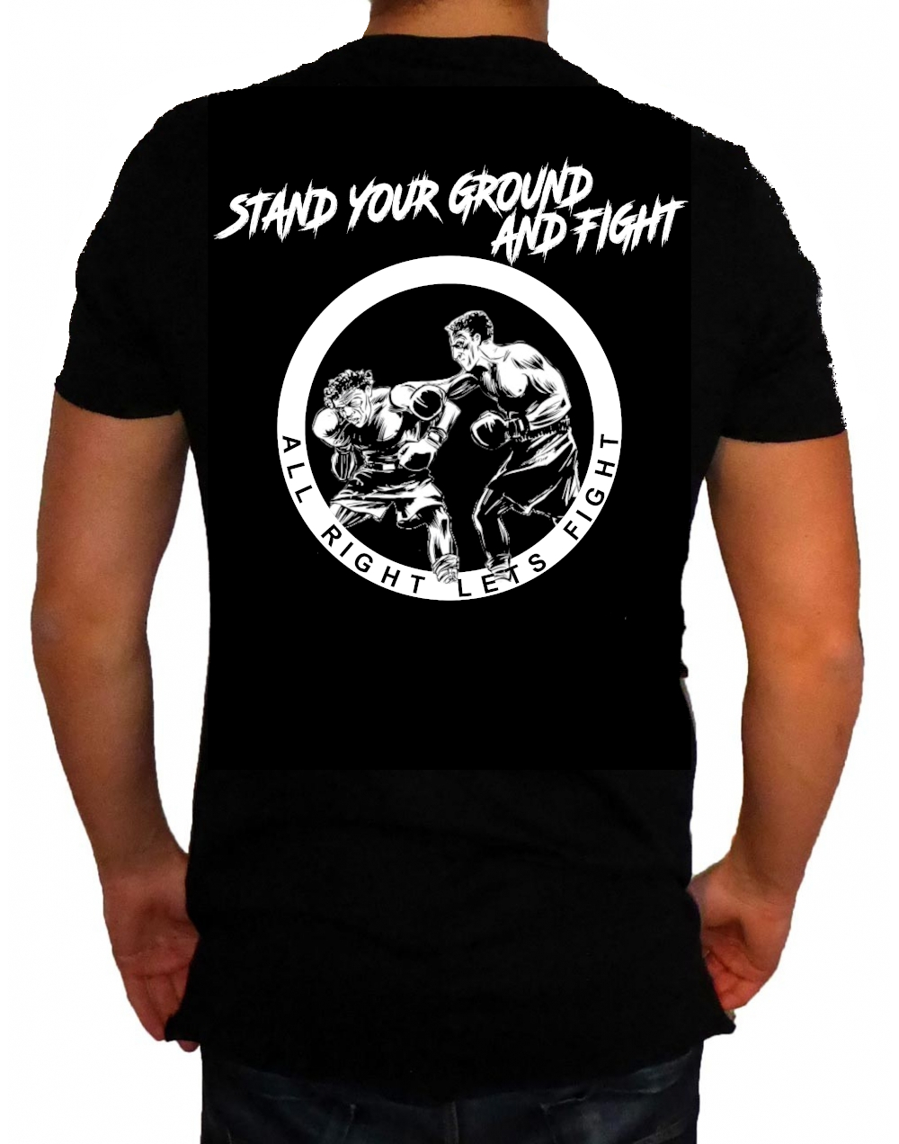 „Stand Your Ground“ TShirt ALLRIGHT LETSFIGHT