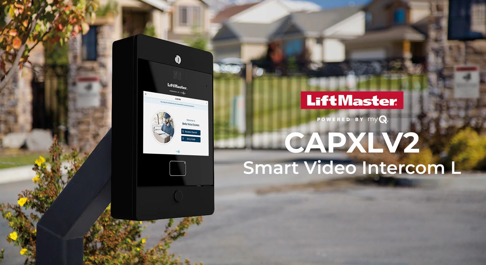 Introducing the LiftMaster CAPXLV2 Smart Video Intercom L