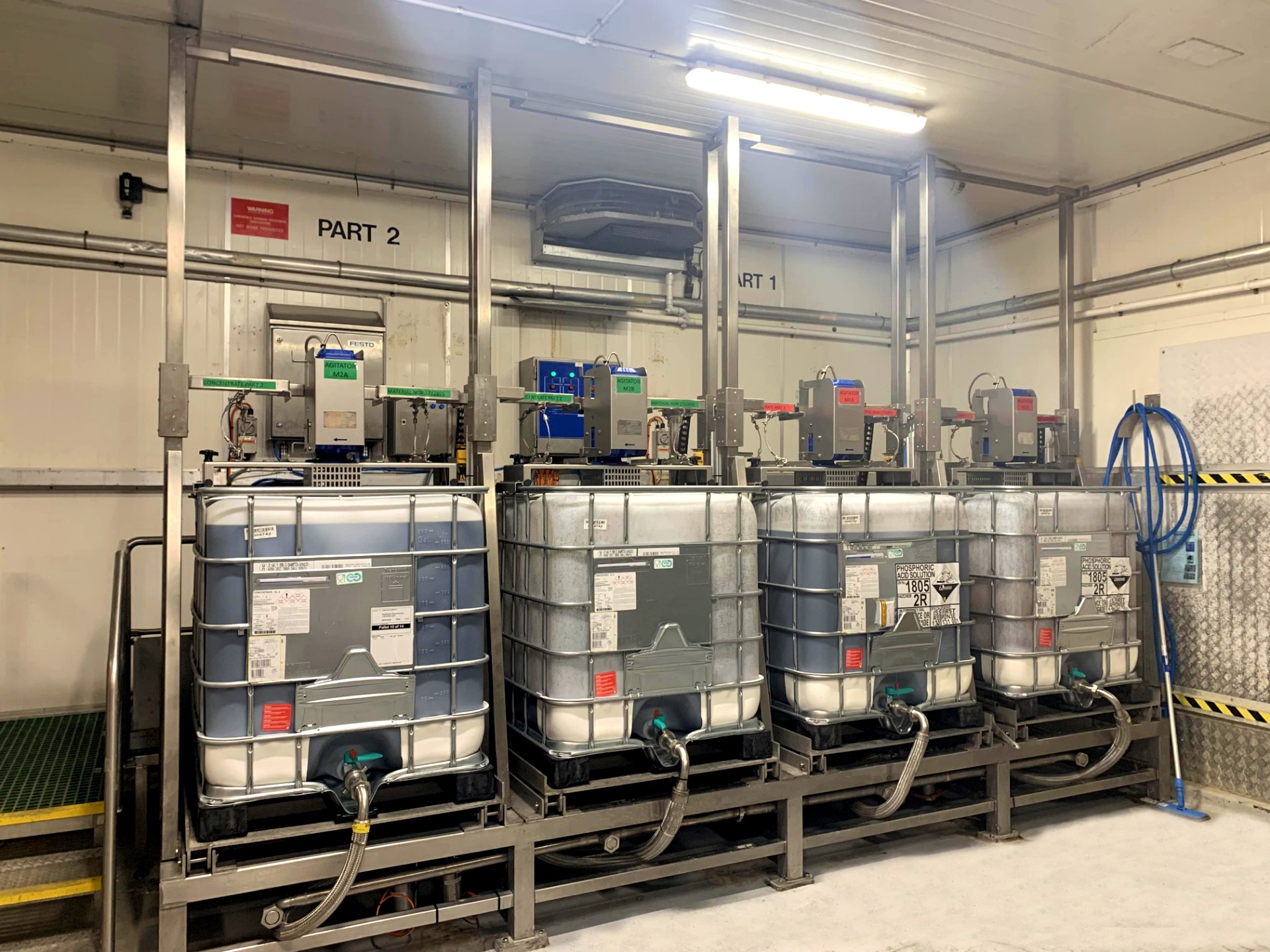 IBC Mixer Install Allset Engineering