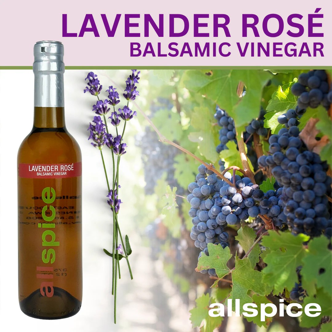 Spotlight Spice Lavender Rosé Balsamic Vinegar AllSpice Culinarium