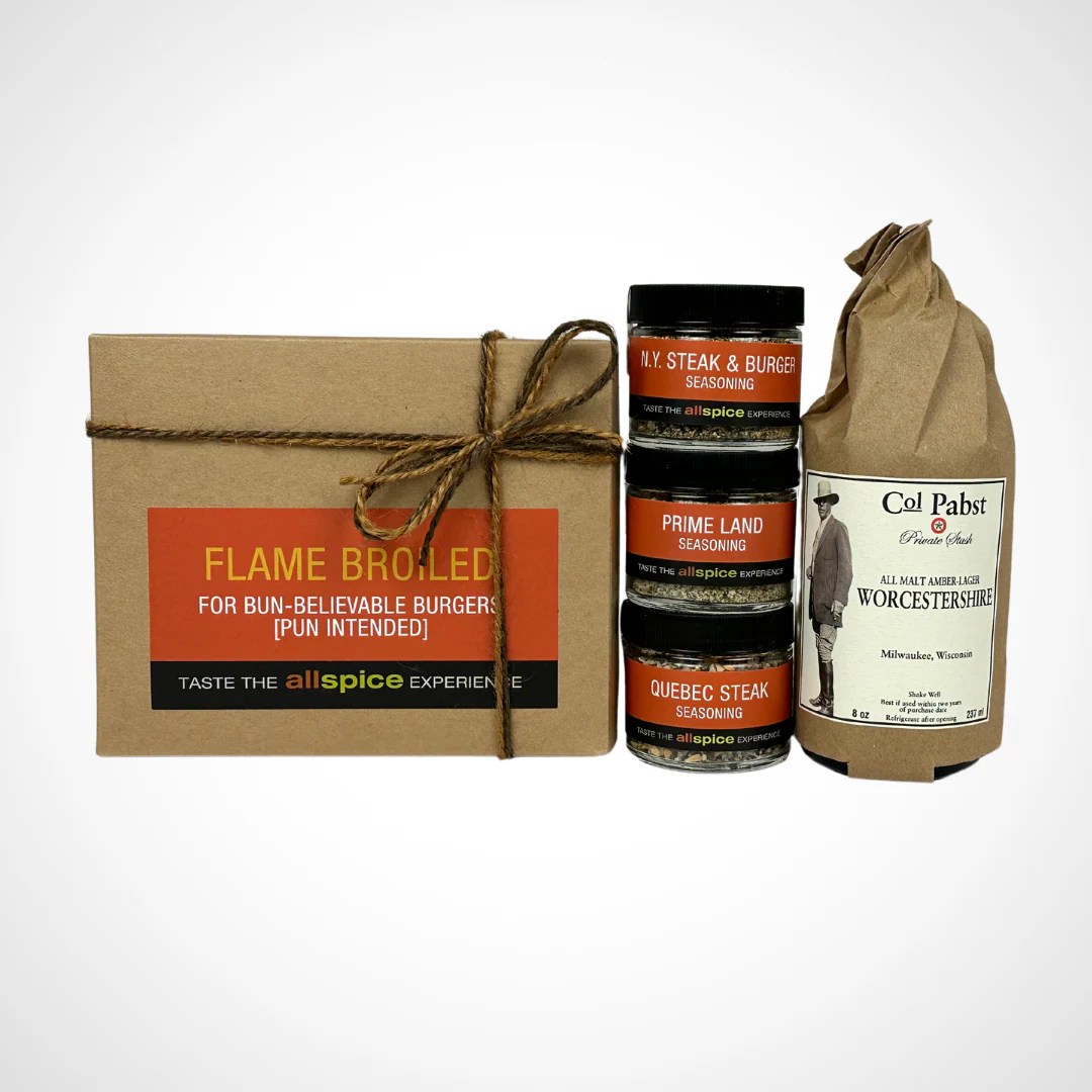 Flame Broiled Burger Gift Box AllSpice Culinarium