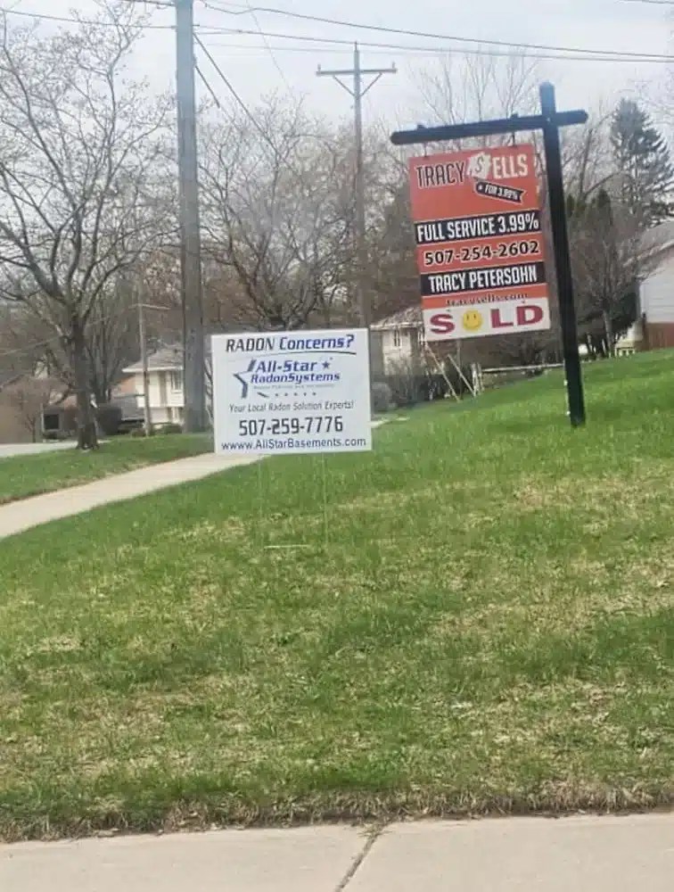 Radon Mitigation System in Albert Lea, MN All Star Basements