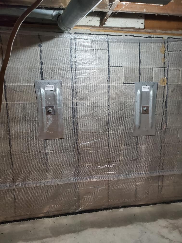 Basement Anchor Install in Buffalo Center, IA All Star Basements