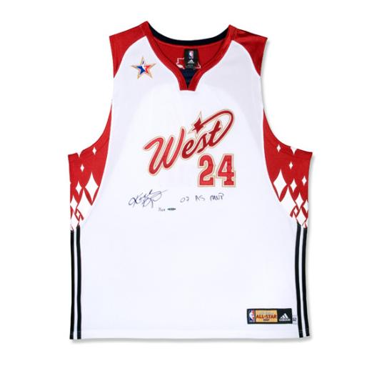 Upper Deck Authenticated (UDA) Kobe Bryant 2007 All Star Jersey with