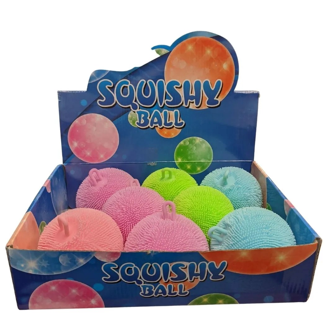 Jumbo Fluffy Foam Puffer Squishy Balls, Vending Toys