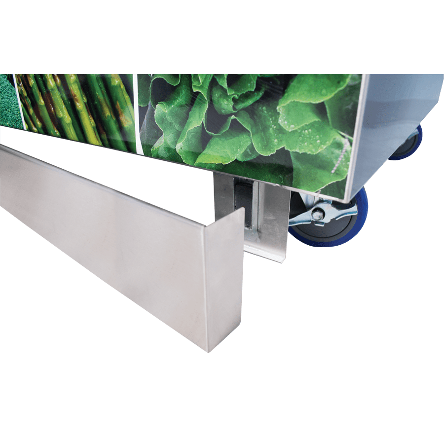 Removable kick plate Allstate Restaurant Supply