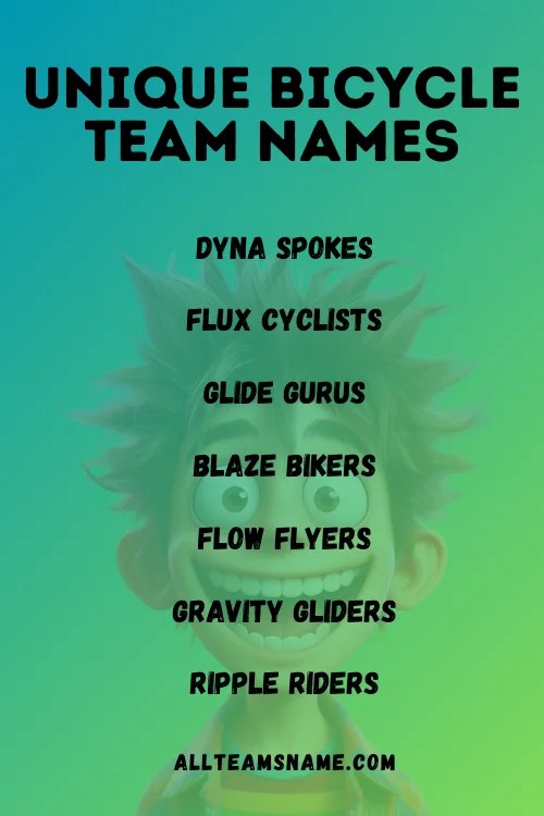 256 Creative Cycling Team Names For Your Event All Teams Name