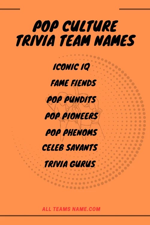 284 Quiz And Trivia Teams Names To Make Your Group Stand Out All