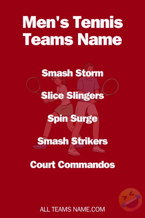 125 Unique Tennis Team Names To Ace Your Competition! All Teams Name