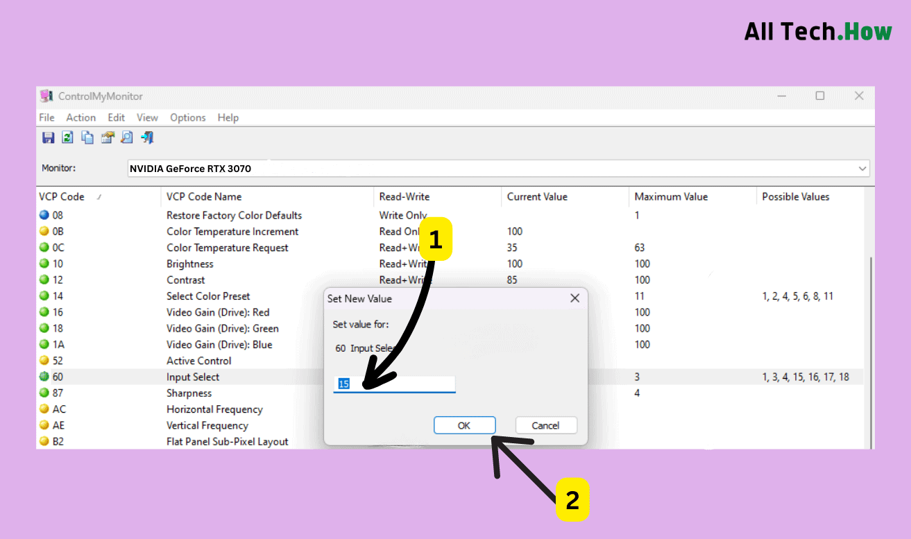 How to Switch Monitor Input Source using Keyboard
