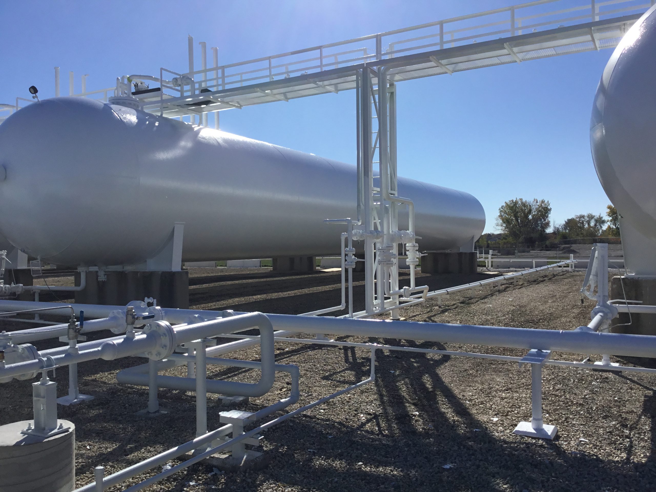 Industrial Propane Tank Farm All Tech Decorating