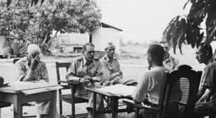 American Officers Surrender To Japan