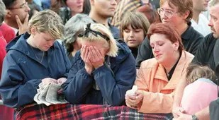 Londoners Mourn Lady Diana