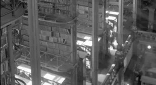 Bookshelves At Cincinnati Public Library