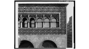 Details Of Garrick Theater Facade