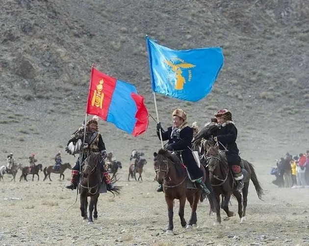 Mongolia Flag