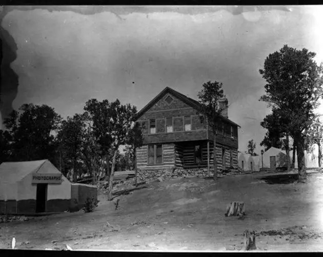 The Kolb Brothers' First Studio Tent
