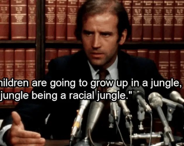 Joe Biden Talks Integration